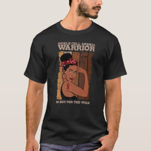 Sichelzellkrankheit Warrior Awareness Blood T-Shirt