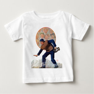 Sicher auf dem Mal Baby T-shirt