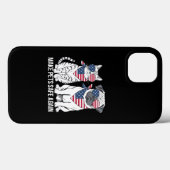 Sicher für Haustiere sorgen Trump Harris Debatten Case-Mate iPhone Hülle (Rückseite (Horizontal))