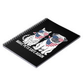 Sicher für Haustiere sorgen Trump Harris Debatten  Notizblock (Linke Seite)