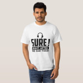 Sicher gleich nach diesem Rennen aber, Funny Gamin T-Shirt (Vorne ganz)