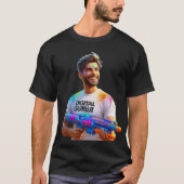 Sicher! Hier ist eine Beschreibung des T - Shirt d (Vorderseite)
