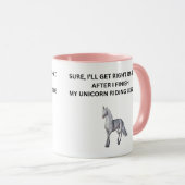 Sicher, ich komme gleich auf die Tasse für Frauenk (VorderseiteRechts)