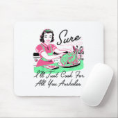 Sicher, ich werde einfach für all eure Löcher Than Mousepad (Mit Mouse)