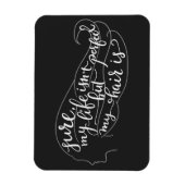 Sicher ist mein Leben nicht perfekt, aber mein Haa Magnet (Vertikal)