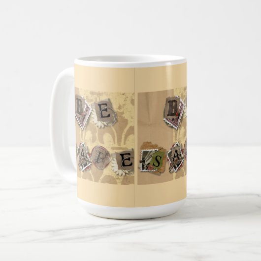 SICHER SEIN KAFFEETASSE (Vorderseite Links)