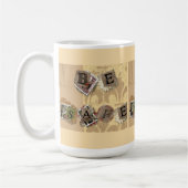 SICHER SEIN KAFFEETASSE (Links)