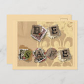 SICHER SEIN POSTKARTE (Vorne/Hinten)