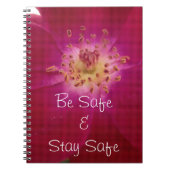 Sicher und Bleibe: Gönnen Sie sich einen schönen T Notizblock (Vorderseite)