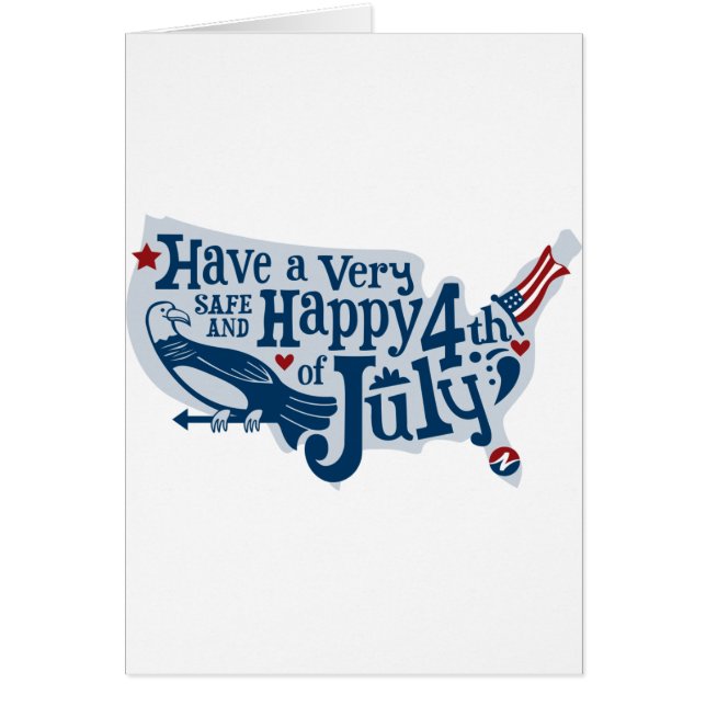 Sicher und glücklich 4. Juli (Vorne)