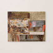 Sicher verlassen puzzle (Horizontal)