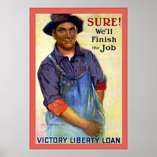 Sicher!~Vintager Weltkrieg 1! Poster (Vorne)