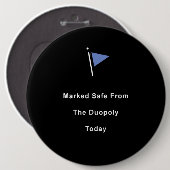 Sicher vor dem Duopoly-Button Button (Vorne & Hinten)