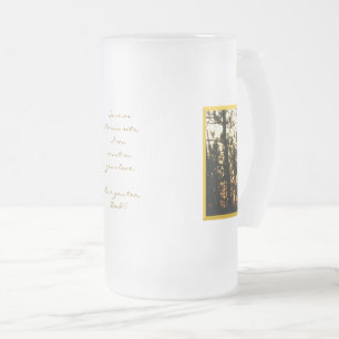 Sicher wie die Sun Set Mattierte Glass-Tasse für V Mattglas Bierglas