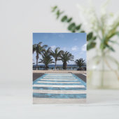 sichere Art zum Paradies Postkarte (Stehend Vorderseite)