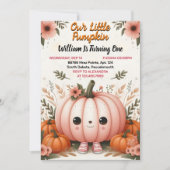 Sichere Bauernkinder - unser kleiner Kürbis macht Einladung (Vorderseite)