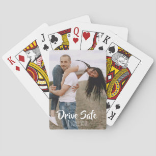Sichere Fahrt, ich liebe dich - individuelle Gesch Spielkarten
