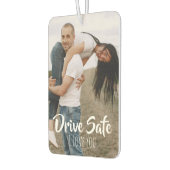 Sichere Fahrt, ich liebe dich, individuelle Gesche Autolufterfrischer (Links)