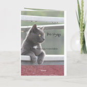 Sichere Fahrt mit dem Schiff Karte (Rückseite)