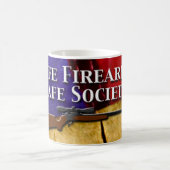 Sichere Feuerwaffen, eine sichere Gesellschaft Kaffeetasse (Mittel)