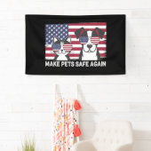 Sichere Haustiere in Trump Harris-Debatte 2024 Banner (Insitu)