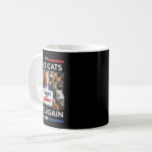 Sichere Haustiere Trump 2024 Rette unsere Haustier Kaffeetasse (Vorderseite Links)