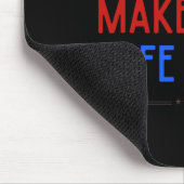 Sichere Katzen - Funny Cat Safety Awareness Mousepad (Ecke)