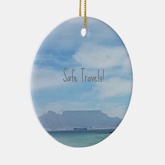 Sichere Reisen in Kapstadt Keramik Ornament (Rechts)