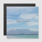 Sichere Reisen in Kapstadt Magnetkarte (Vorne/Hinten)