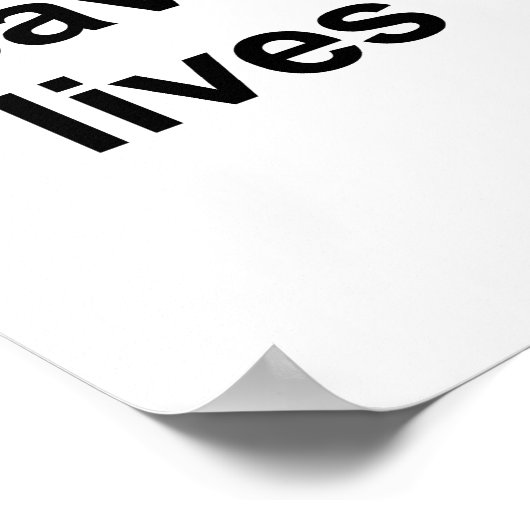 sichere Schulen gerettet Leben Poster (Ecke)