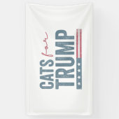 Sichere Wahlen für Trump Banner (Vertikal)