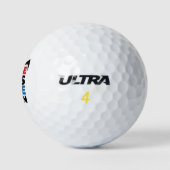 Sichere Wahlen für Trump Golfball (Logo)