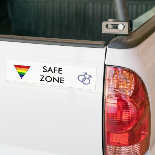 SICHERE ZONE AUTOAUFKLEBER (Auf Lkw)