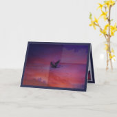 Sichere Zuhause Karte (Gelbe Blume)