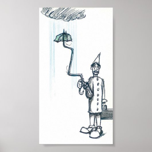 Sicherer Abstand Poster (Vorne)