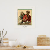 Sicherer Gewinner ~ 1895 ~ Vintage Werbung Poster (Küche)