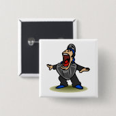 Sicherer großer Mund Schiedsrichter Button (Vorne & Hinten)