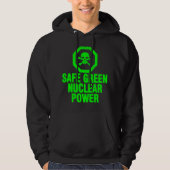 Sicherer grüner Nuklearer Power Hoodie (Vorderseite)