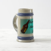 sicherer Kranke Bierglas (Vorderseite Links)