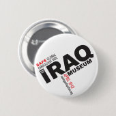 SICHERER NACHTWACHE-Knopf (mit schwarzem Logo) Button (Vorne & Hinten)