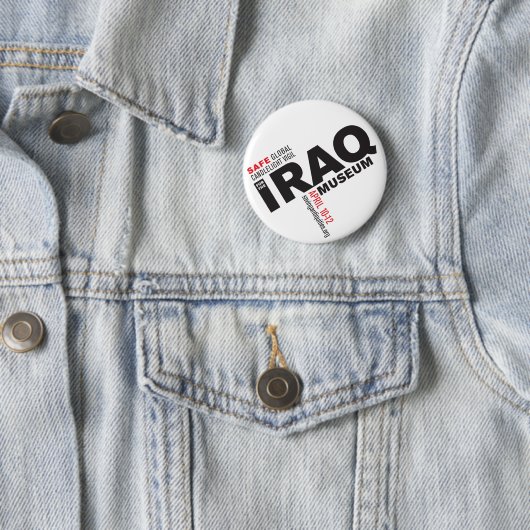 SICHERER NACHTWACHE-Knopf (mit schwarzem Logo) Button (Beispiel)