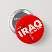 SICHERER NACHTWACHE-Knopf (mit weißem Logo) Button (Vorne & Hinten)