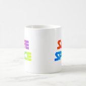 SICHERER ORT – Fette Regenbogen-Tasse der Liebe Kaffeetasse (Mittel)