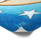 Sicherer Ort für ein KatzenNickerchen Poster (Ecke)