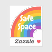 Sicherer Platz Aufkleber (Blatt)