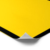 Sicherer Platz Poster (Ecke)