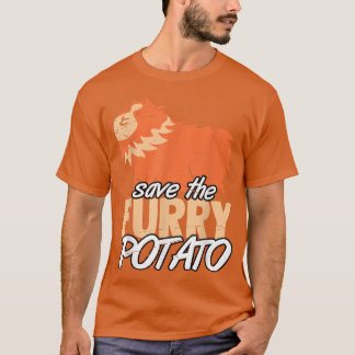 Sicherer T - Shirt für die Guinea von Furry Potato