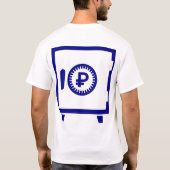 Sicherer Tresor mit Rubelzeichen T-Shirt (Rückseite)