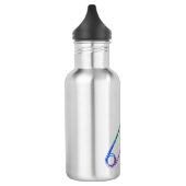 Sicheres Button Edelstahlflasche (Links)