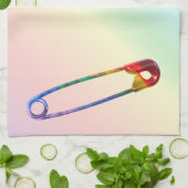 Sicheres Button Handtuch (Gefaltet)
